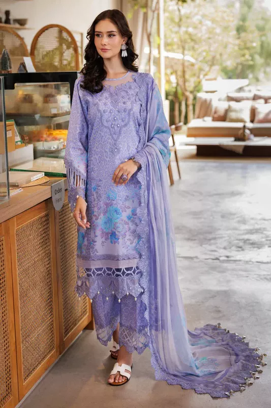 Charizma Naranji 3-PC Unstitched Embroidered Lawn | CN5-09