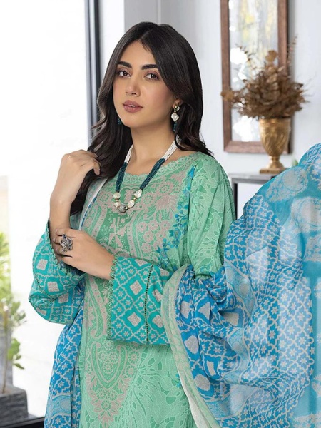 Charizma CP23-52 Unstitched Digital Printed Lawn With Chiffon Dupatta