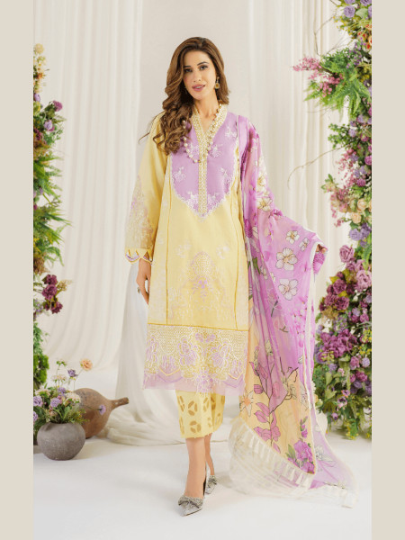 ASIFA & NABEEL PRETTY IN PINK Versaila (PP-10) UNSTITCHED COLLECTION ''24