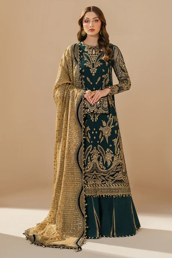 JAZMIN WEDDING FORMALS EMBROIDERED CHIFFON | WF'25-06