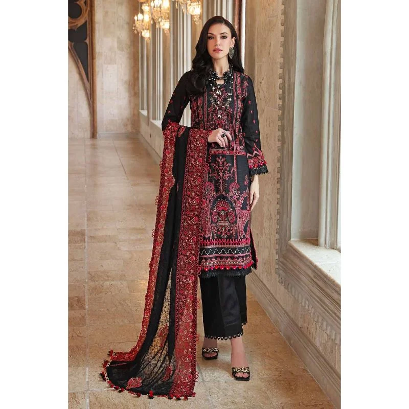 Gul Ahmed unstitched embroidered chiffon PM-32063 3PC at Shelai