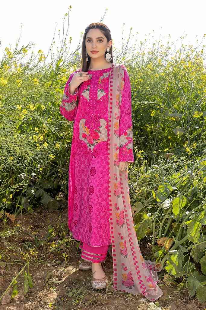 Charizma lawn chikankari collection vol-1 CCK23-02 3PC at Shelai