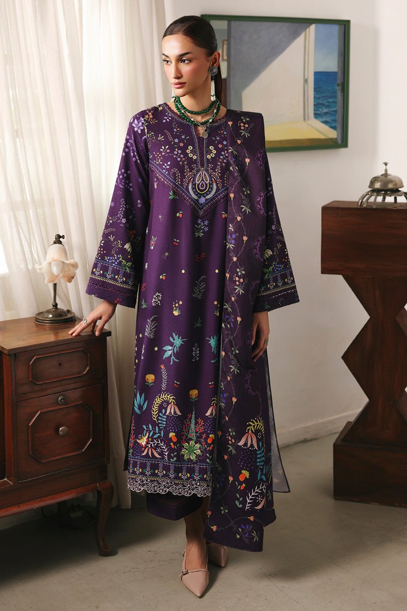 Qalamkar Qprints Unstitched 3pc | QW-05 (A) ELIAN