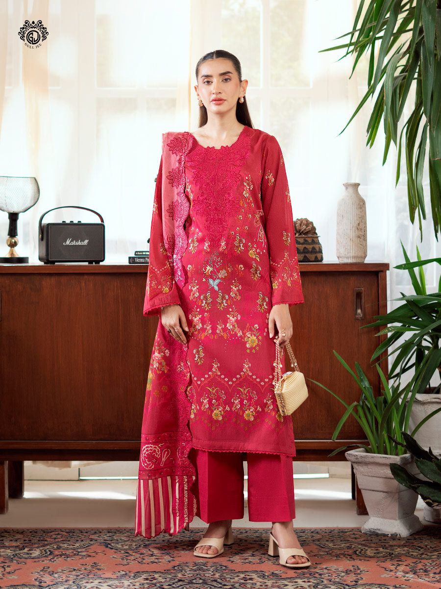 Mahajal by Gulljee Unstitched Lawn Collection 25 | GMHJ2510A5