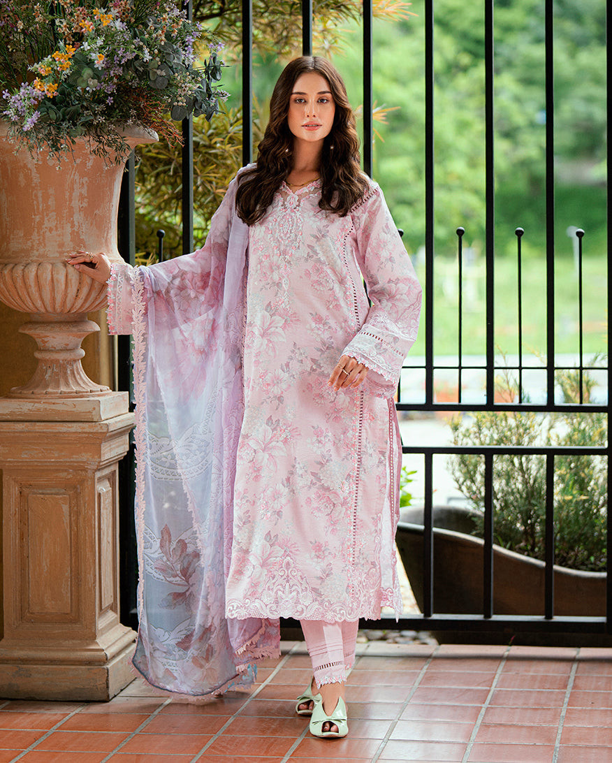 Roheenaz by Summer Reverie Unstitched Collection 25 | Lyora RUNSS250407B