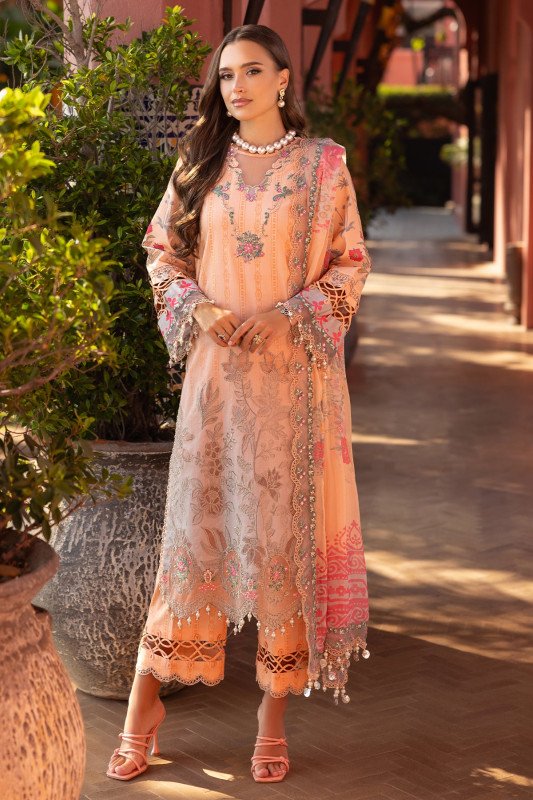 CHARIZMA Sunshine Embroidered Unstitched Collection 25 | SN5-03