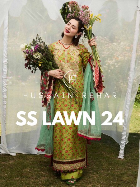 SS LAWN 24 BY HUSSAIN REHAR UNSTITCHED COLLECTION