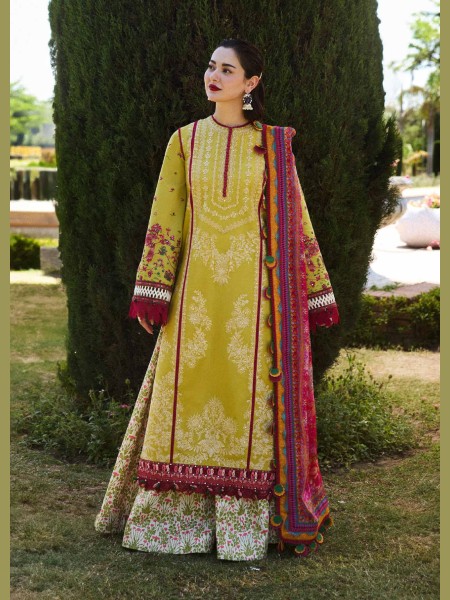 HUSSAIN REHAR ZEST SS LAWN 24 UNSTITCHED 3PCS COLLECTION