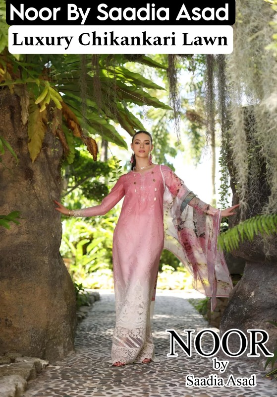 Noor By Saadia Asad - Luxury Chikankari Lawn