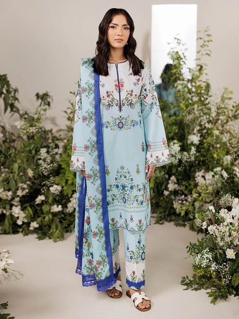 Amal Summer Prints Exclusive 3pcs by Rajbari in Bangladesh D-10