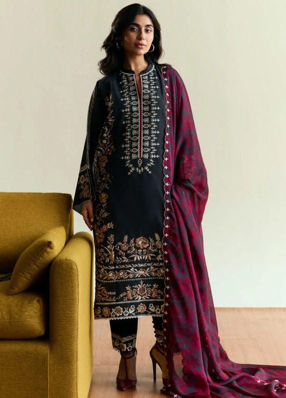 Coco by Zara Shah Jahan Embroidered Lawn Unstitched | SHELAI27302