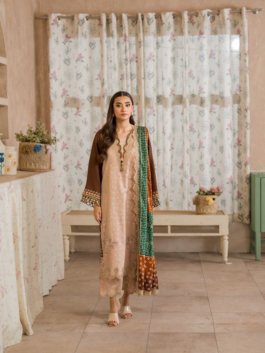 Charizma Range | Unstitched Printed Lawn collection 2026 | SHELAI26082805