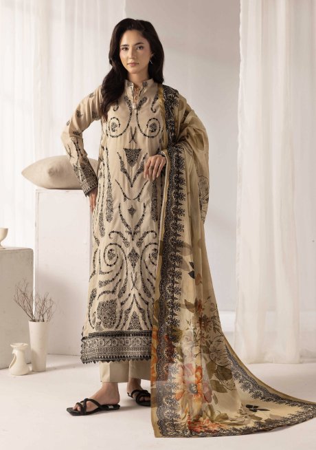 Khoobsurat Mehjabeen Unstitched 3piece | M-106