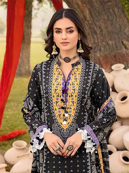 Gul Ahmed CL32180A three piece printed lawn chunri collection