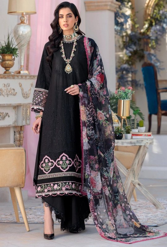 Noor by Saadia Asad Luxury Chikankari Lawn Collection | SHELAI1427