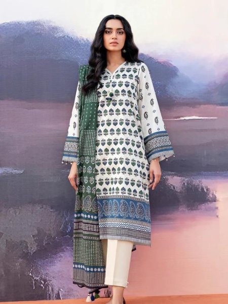 SAHAR SSL-V3-23-10 Digital printed pakistani unstiched 3 piece at SHELAI