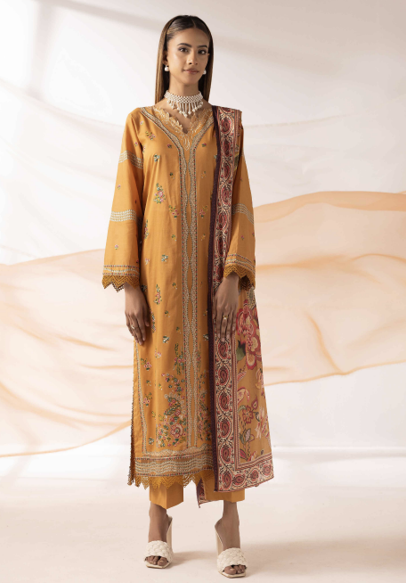 Khoobsurat Mehjabeen Unstitched 3piece | M-107