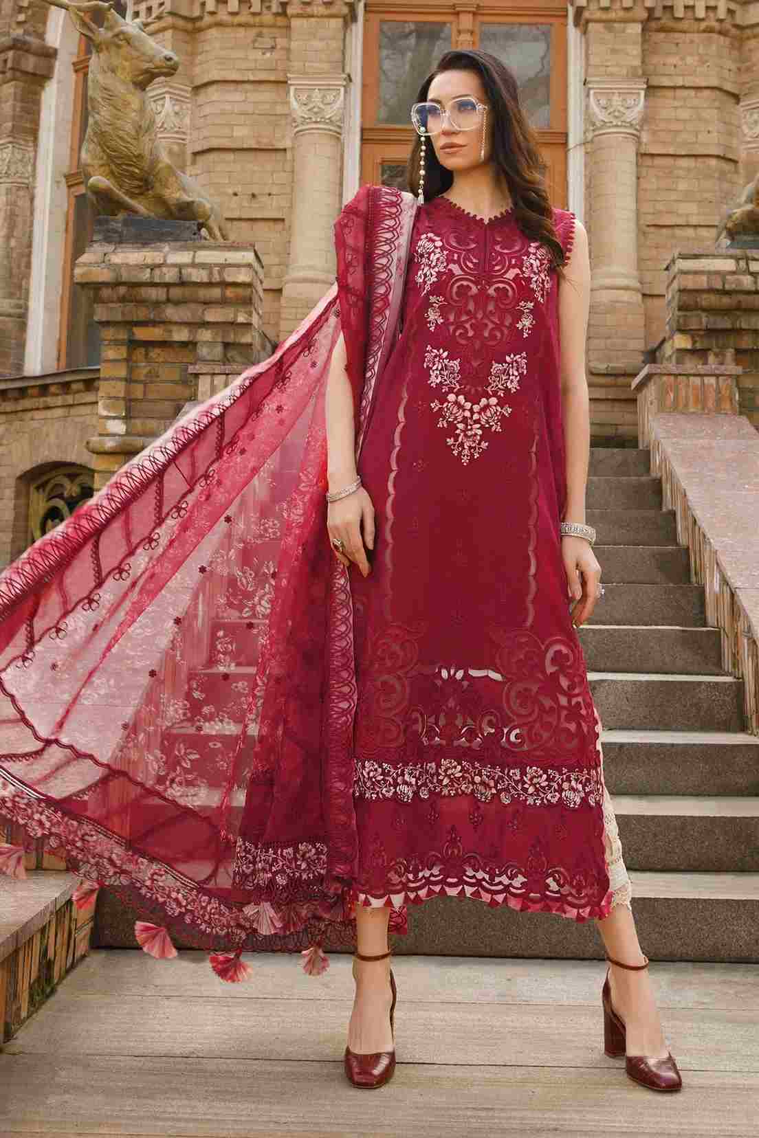 Maria B lawn collection volume-23 15B three piece at Shelai