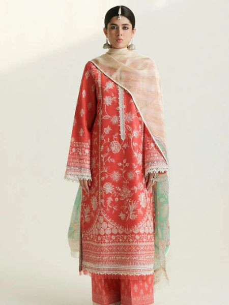 Zara Shahjahan - Spring Summer Lawn Collection 2024 - D-01A Mahi