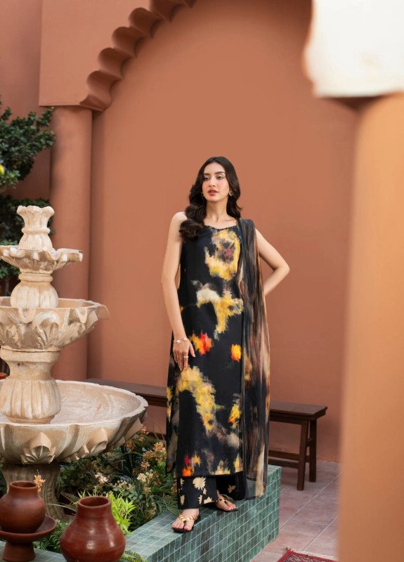 Feathers Unstitched Premium Lawn Collection 25 | MERAKI-FT469