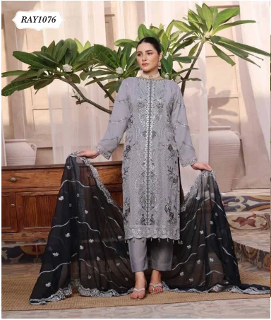 BIN HAMEED || ZAIFAA Luxury Chiffon || Ray 1076