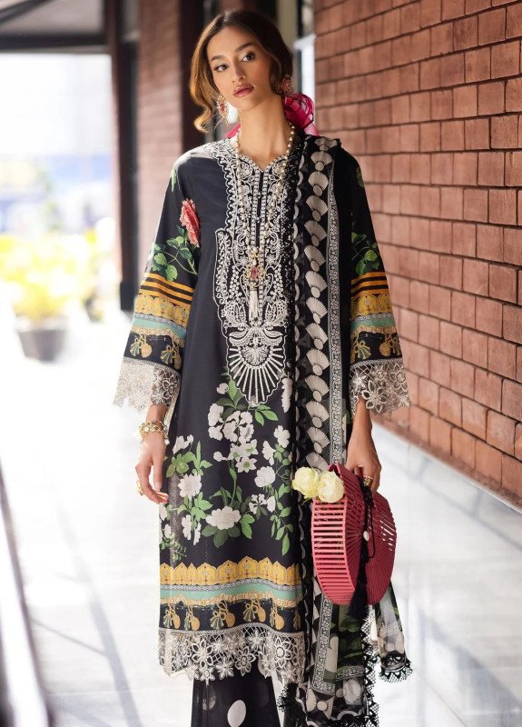 Afterhours by Mahnur Embroidered Lawn Suits Unstitched | Jellybean Joy | SHELAI27121