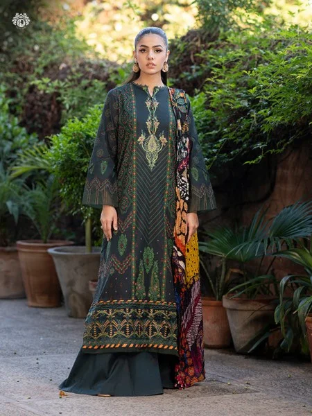 MORJA GMJ2404A3 LUXE LAWN UNSTITCHED ''24 COLLECTION BY GULLJEE