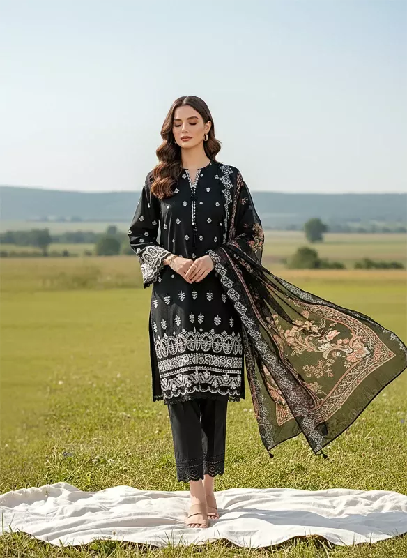 LAKHANY Essential Unstitched | IZ-0387