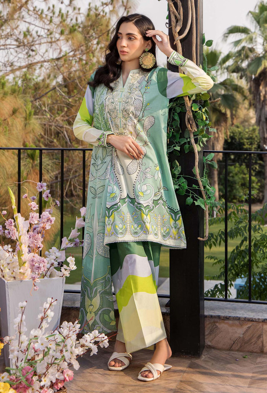 Za Clothes Za Prints Unstitched Collection 25 | PRINTS 2032 D-13