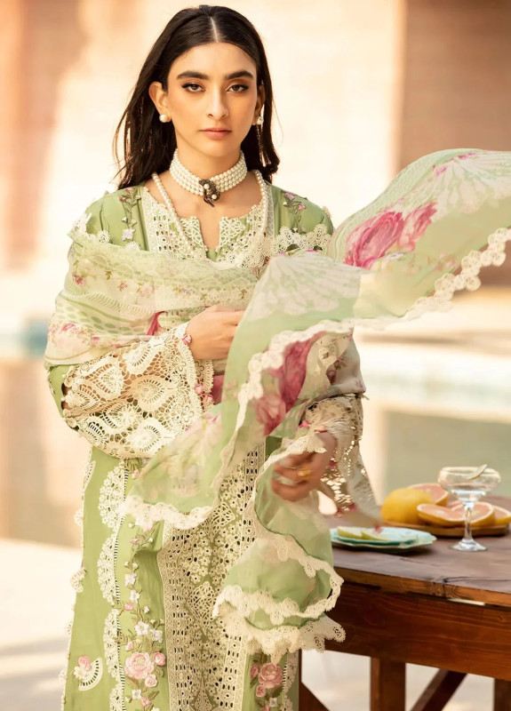Elaf Embroidered Lawn Suit Unstitched | SHELAI25824