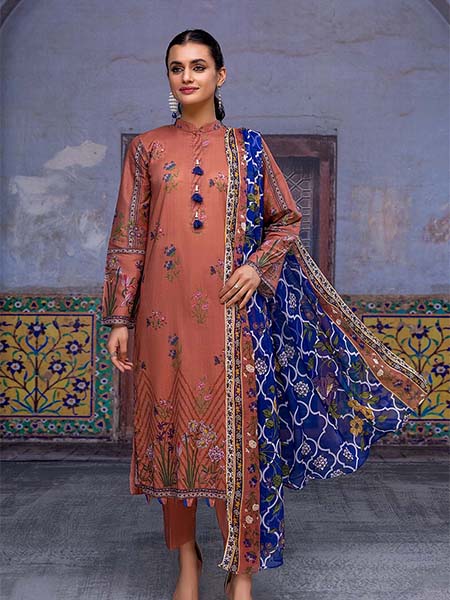 so kamal spring summer lawn dpl-2420 3 pc digital printed shirt