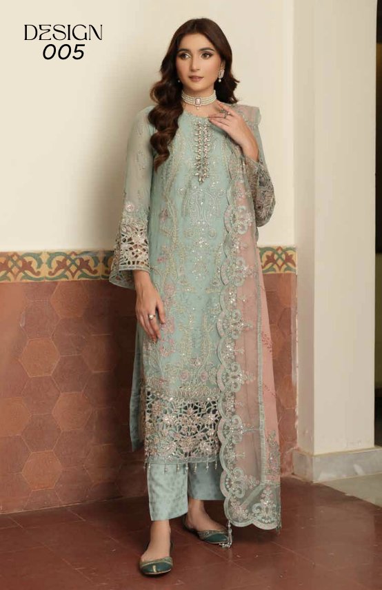 Noor's Demir Unstitched | D-001