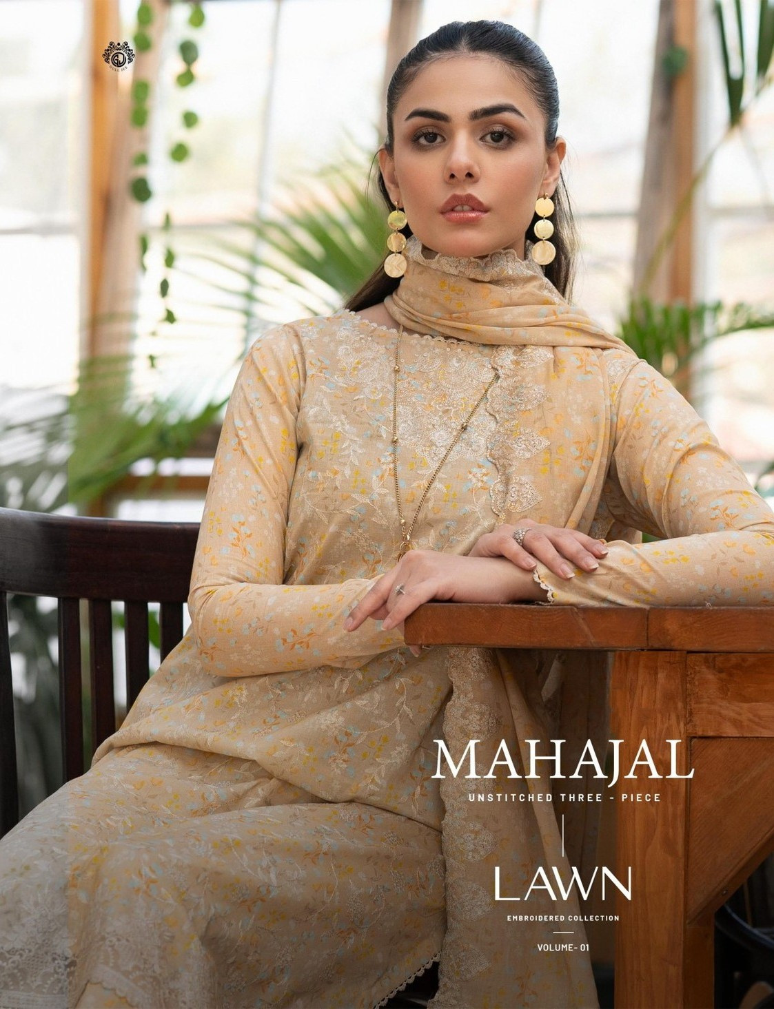 Mahajal by Gulljee Unstitched Lawn Collection 25
