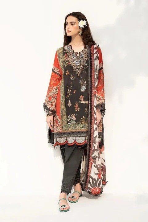 Sana Safinaz Muzlin Spring 23 12A | SHELAI3012