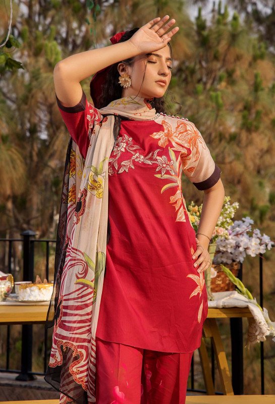 Za Clothes Za Prints Unstitched Collection 25 | PRINTS 2028 D-9