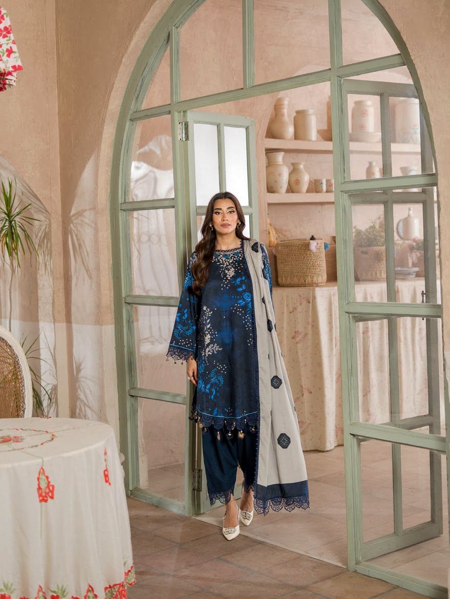 Charizma Range | Unstitched Printed Lawn collection 2026 | SHELAI26082803