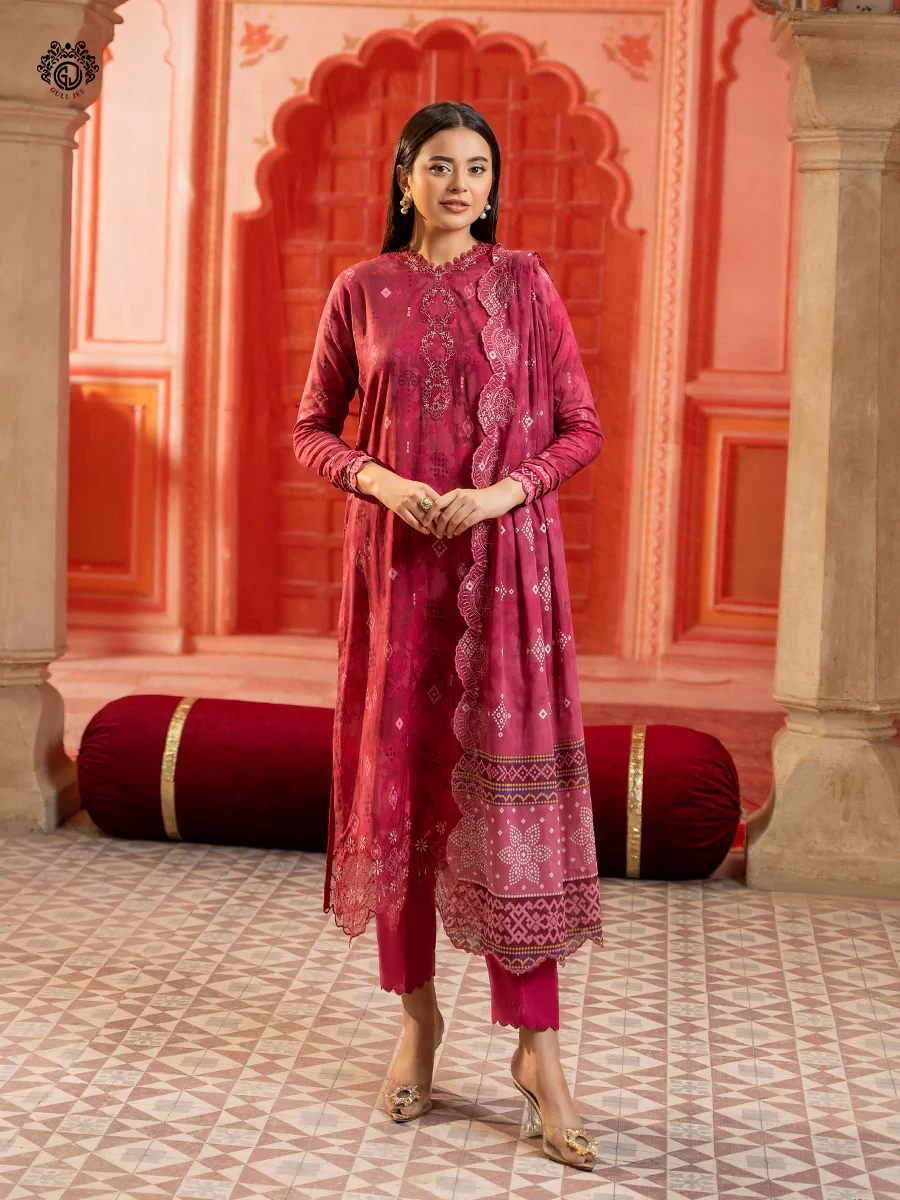 Gulljee Rang Pasand | 3 PC UN-STITCHED | GRP2514A2