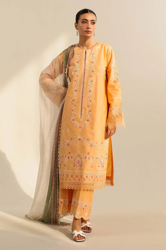 Coco By Zara Shahjahan Embroidered Lawn Unstitched | MIRA | SHELAI8893