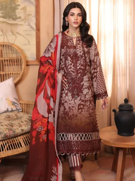 Charizma Reem Vol 1 Unstitched Embroidered Printed Lawn Collection 2024