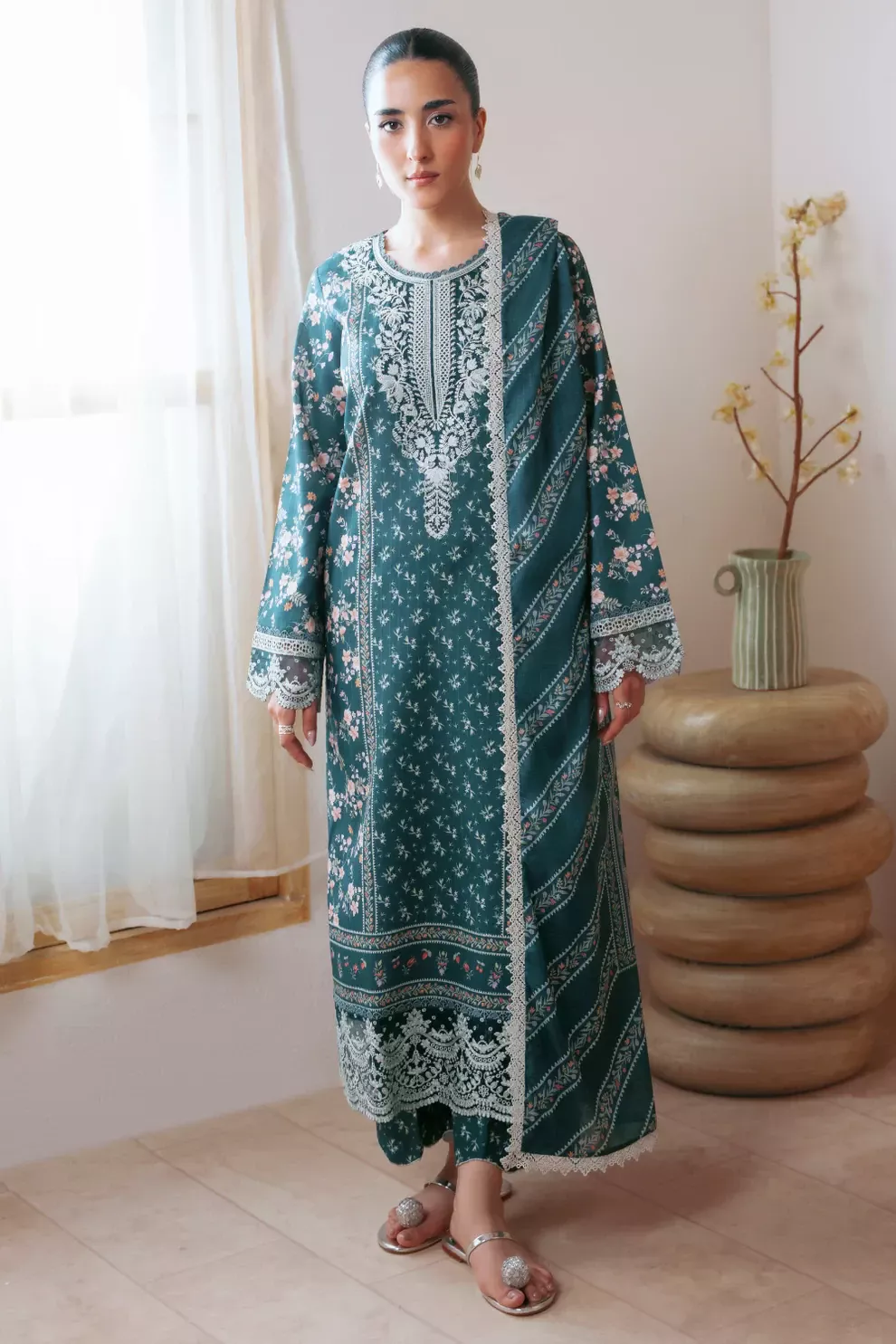 AABYAAN UNSTITCHED PRINT LUXE 26
