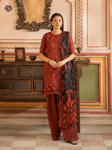 Gulljee Rang Pasand | 3 PC UN-STITCHED | GRP2514A12