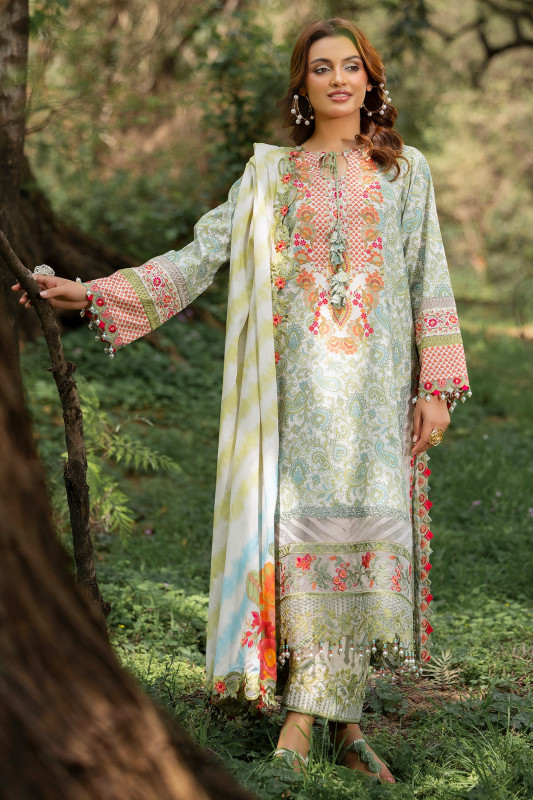 Charizma Range Unstitched Collection 25 | CRN5-03