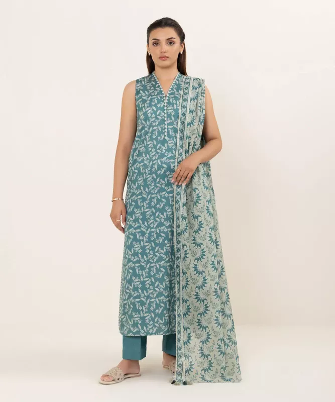 Sapphire | 3 Piece - Printed Lawn Suit | 03PDD25V624B