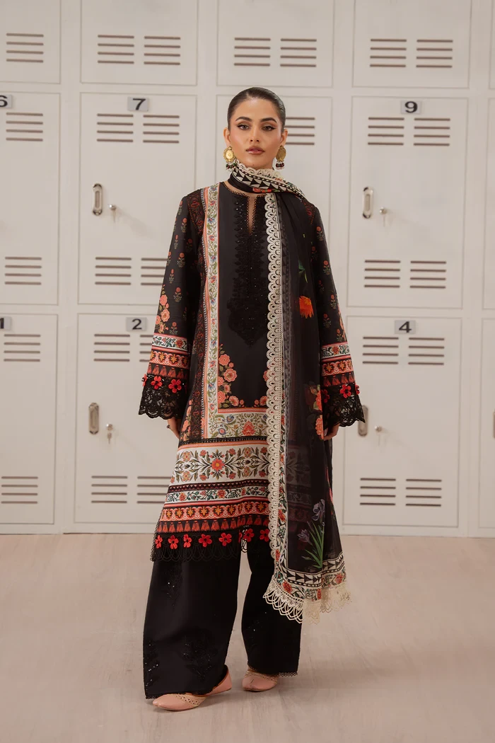Saira Rizwan Unstitched Lawn Vol-2 in Bangladesh ZUMRA-A-SRL25-07