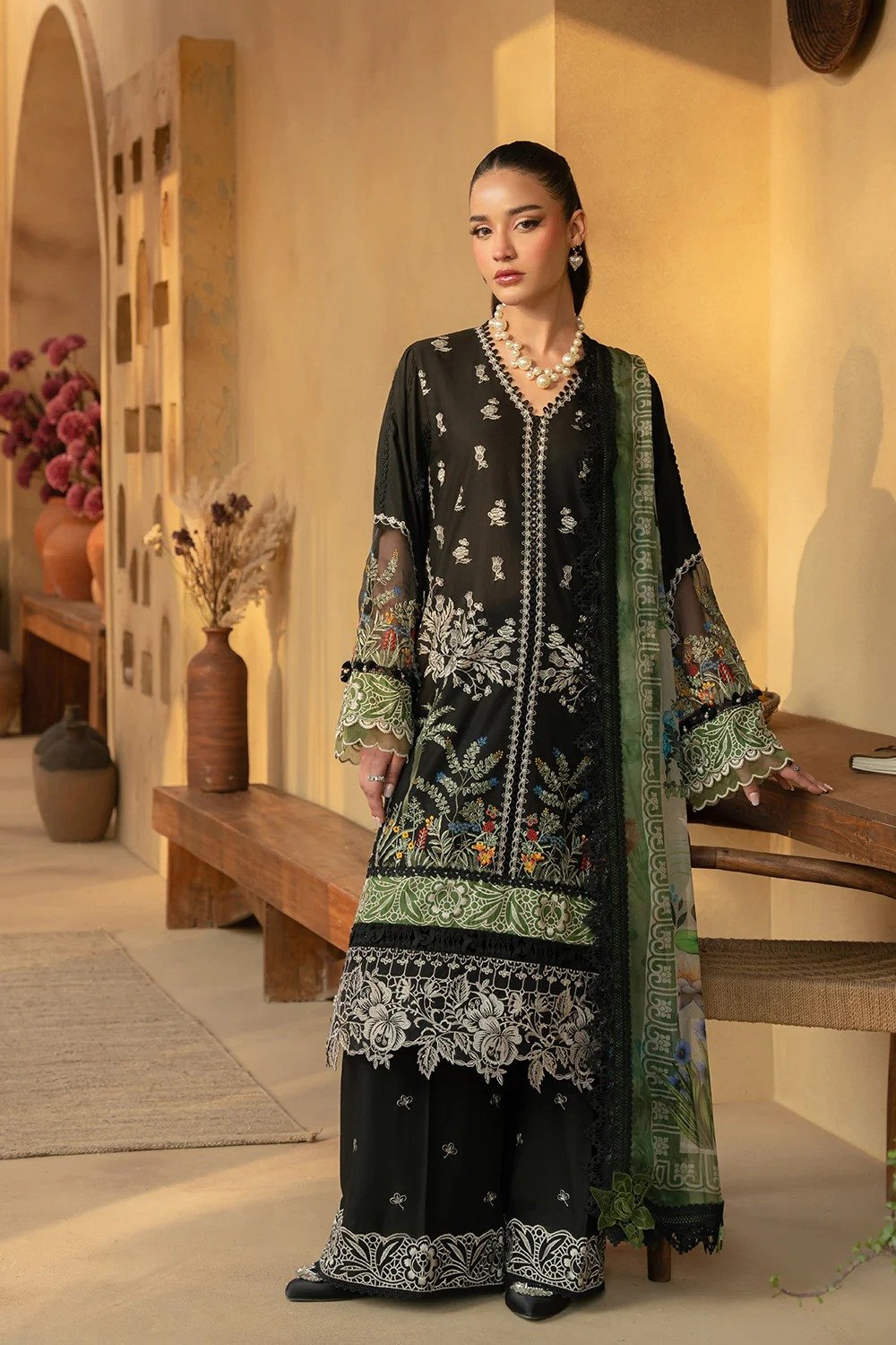 SAIRA Rizwan  Unstitched Collection | SHELAI25513