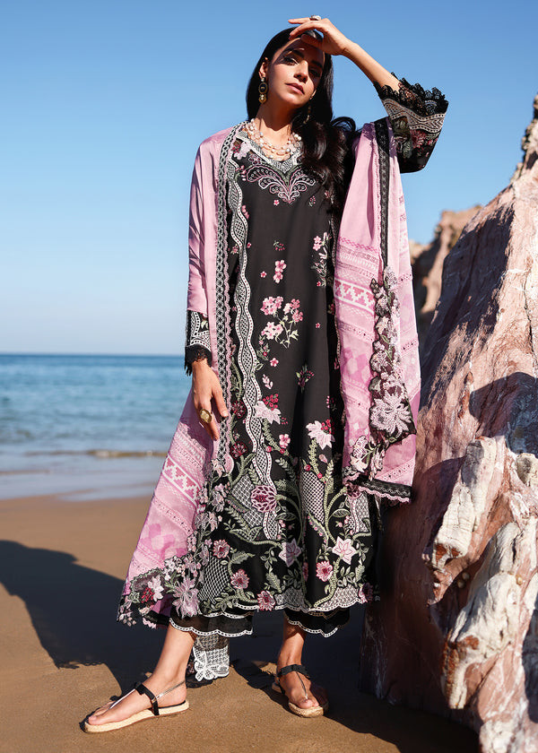 Saira Shakira - Breeze Unstitched Lawn '26 (IVY 1-B)