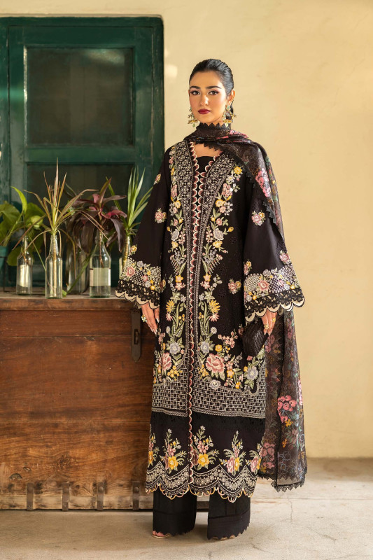 Maryam Hussain | Luxury Lawn 25 | Koyal | SHELAI27433
