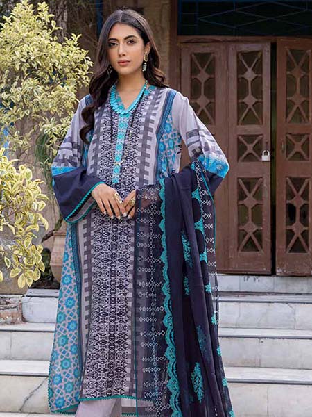 Charizma Premium Lawn ccs-32 vol-05 Embroidered Three Piece