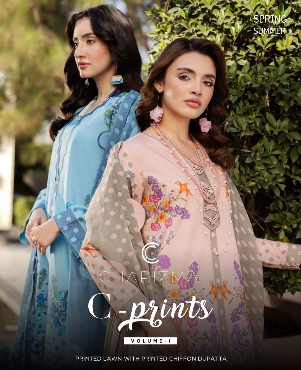 Charimza C Prints Printed Lawn Vol 01