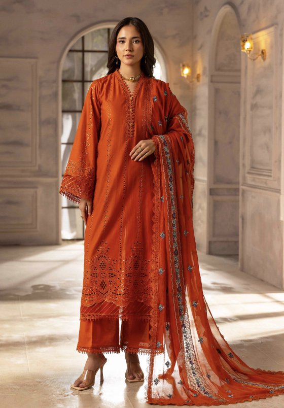 Khoobsurat Khas Lawn Unstitched 3piece | K-1003